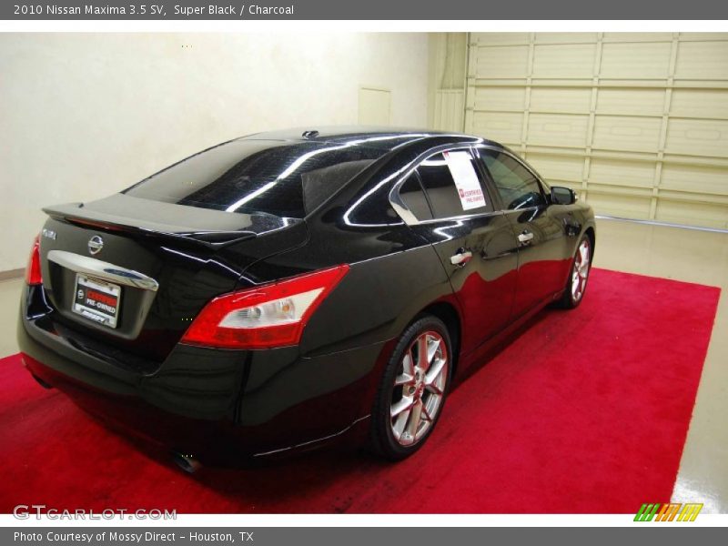 Super Black / Charcoal 2010 Nissan Maxima 3.5 SV