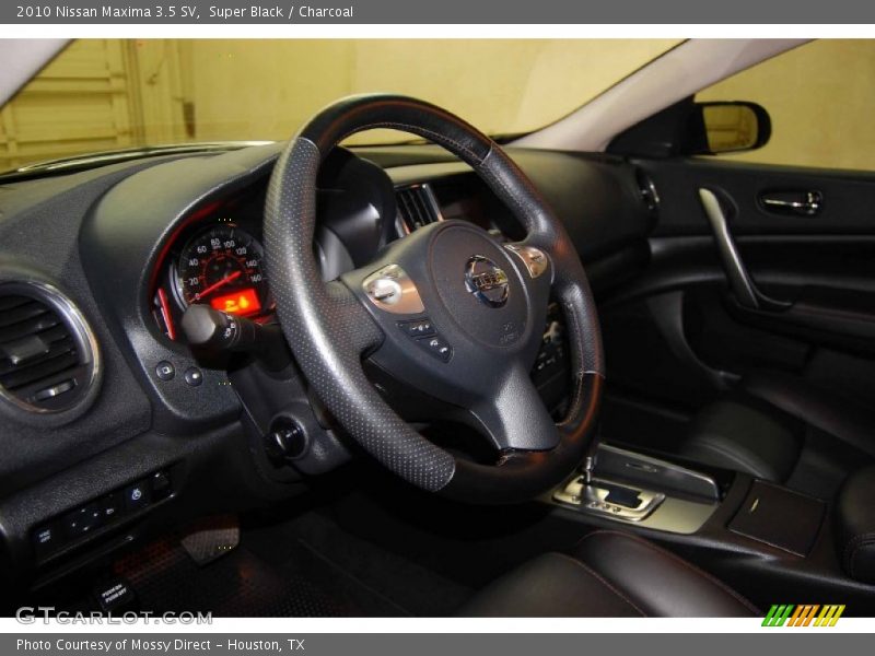 Super Black / Charcoal 2010 Nissan Maxima 3.5 SV