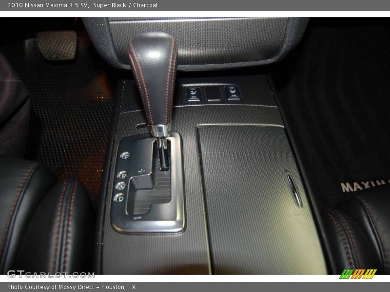 Super Black / Charcoal 2010 Nissan Maxima 3.5 SV