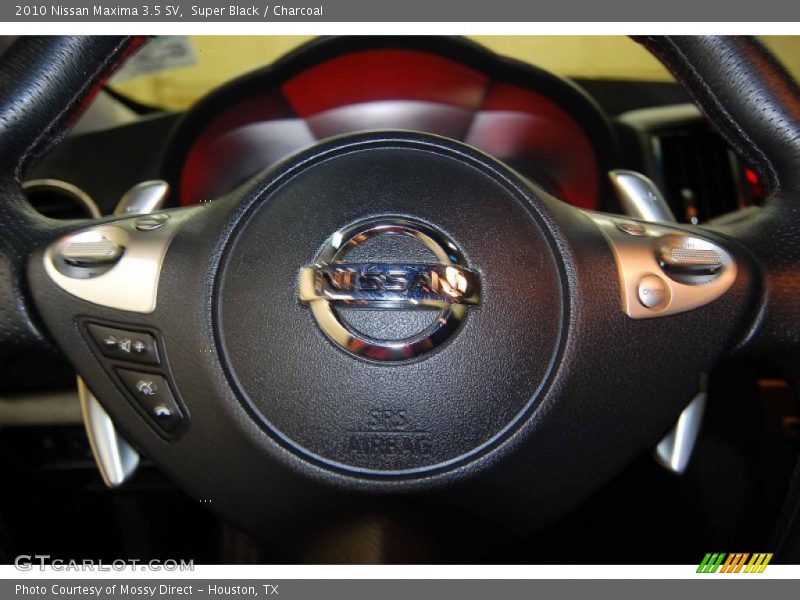 Super Black / Charcoal 2010 Nissan Maxima 3.5 SV