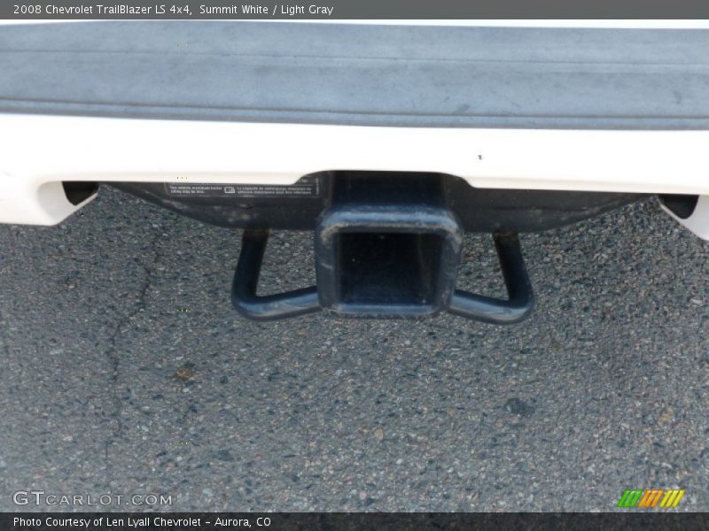 Summit White / Light Gray 2008 Chevrolet TrailBlazer LS 4x4