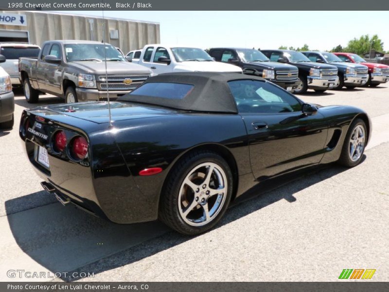 1998 Corvette Convertible Black