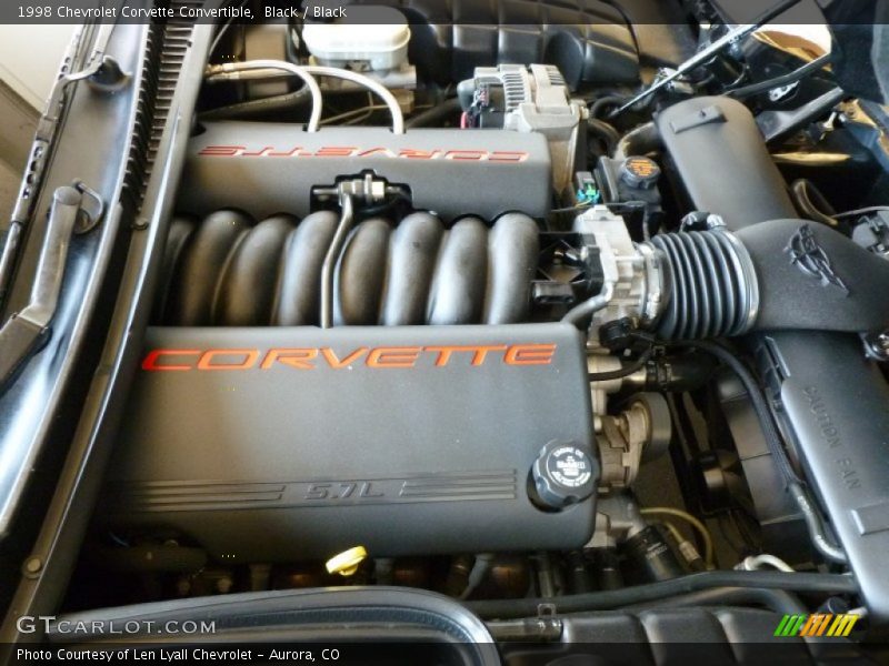  1998 Corvette Convertible Engine - 5.7 Liter OHV 16-Valve LS1 V8