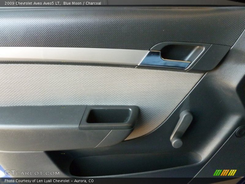 Blue Moon / Charcoal 2009 Chevrolet Aveo Aveo5 LT