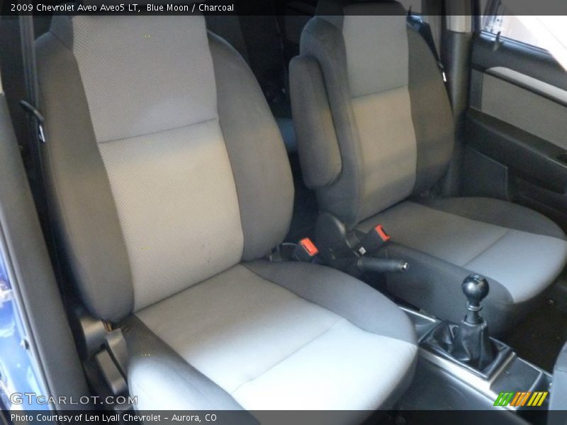 Blue Moon / Charcoal 2009 Chevrolet Aveo Aveo5 LT