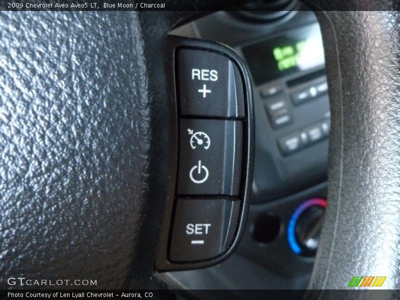 Blue Moon / Charcoal 2009 Chevrolet Aveo Aveo5 LT