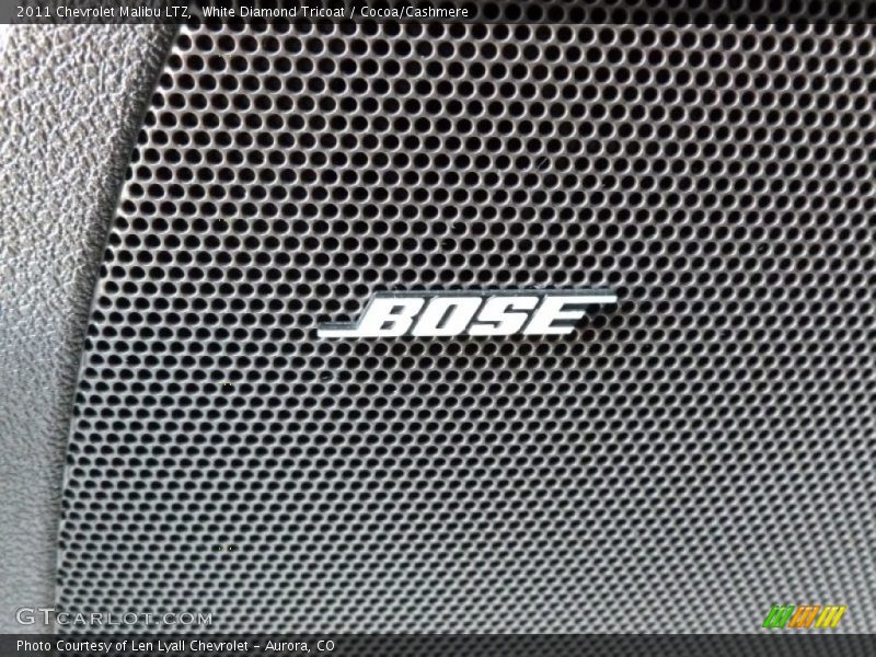White Diamond Tricoat / Cocoa/Cashmere 2011 Chevrolet Malibu LTZ