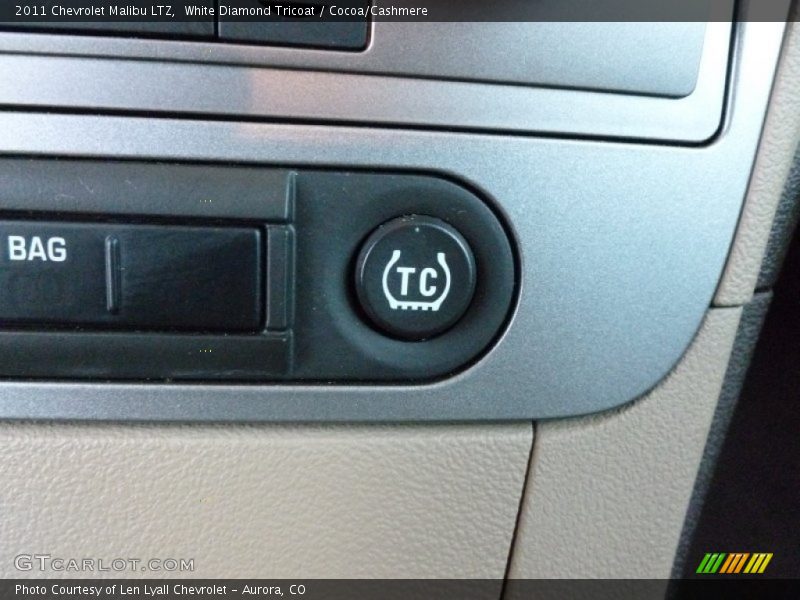 White Diamond Tricoat / Cocoa/Cashmere 2011 Chevrolet Malibu LTZ