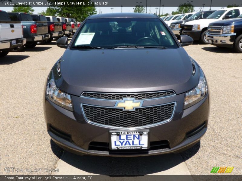Taupe Gray Metallic / Jet Black 2011 Chevrolet Cruze LTZ