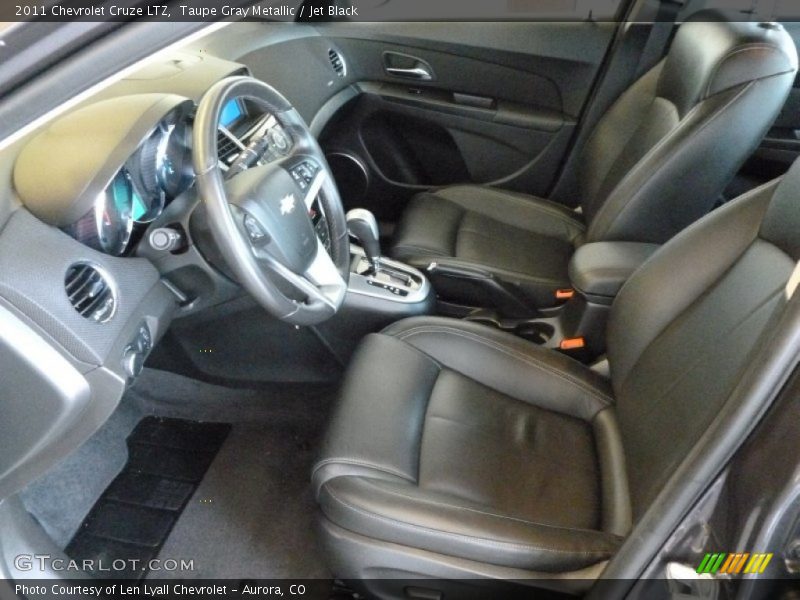 Taupe Gray Metallic / Jet Black 2011 Chevrolet Cruze LTZ