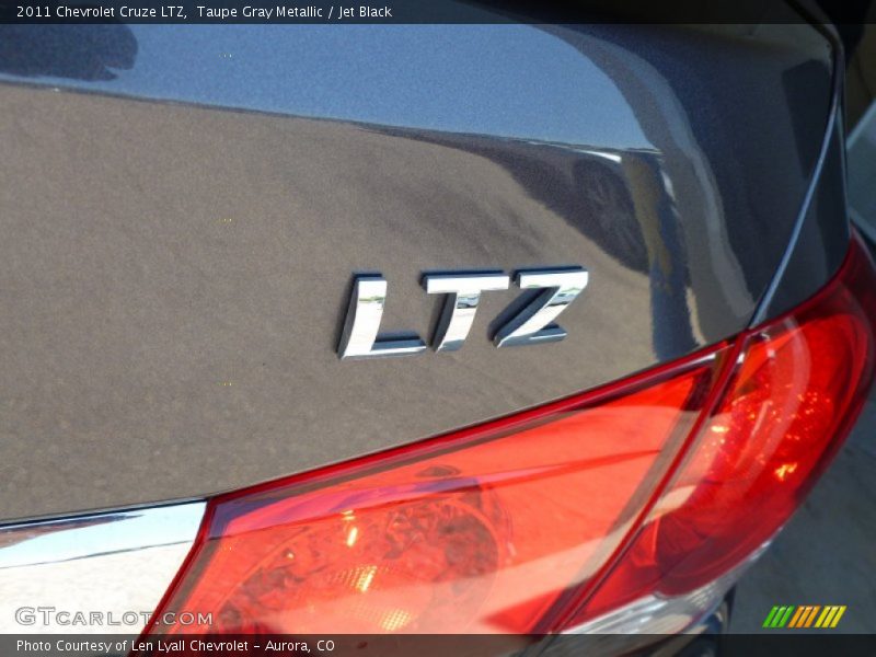 Taupe Gray Metallic / Jet Black 2011 Chevrolet Cruze LTZ