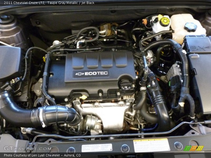 Taupe Gray Metallic / Jet Black 2011 Chevrolet Cruze LTZ