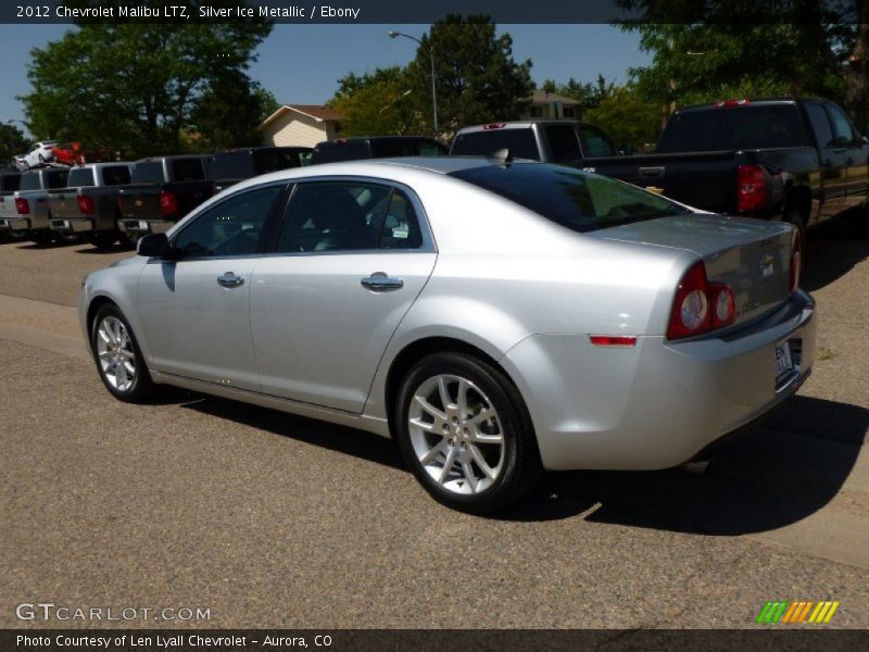 Silver Ice Metallic / Ebony 2012 Chevrolet Malibu LTZ