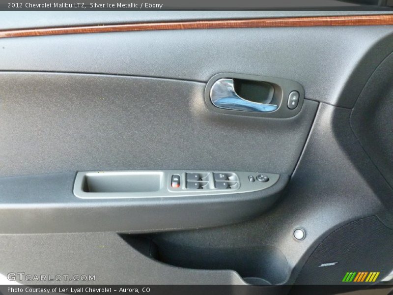 Silver Ice Metallic / Ebony 2012 Chevrolet Malibu LTZ