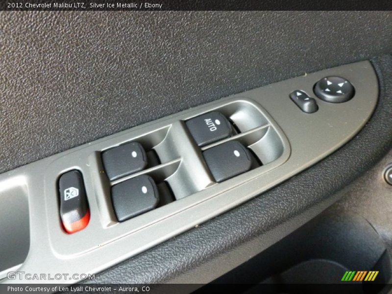 Silver Ice Metallic / Ebony 2012 Chevrolet Malibu LTZ