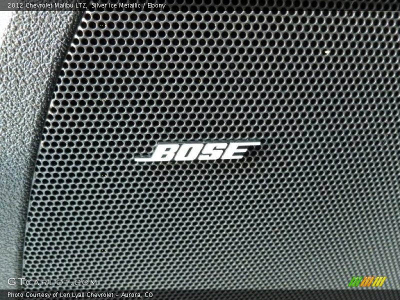 Silver Ice Metallic / Ebony 2012 Chevrolet Malibu LTZ