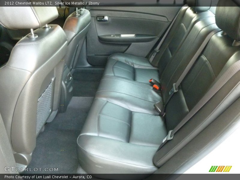 Silver Ice Metallic / Ebony 2012 Chevrolet Malibu LTZ