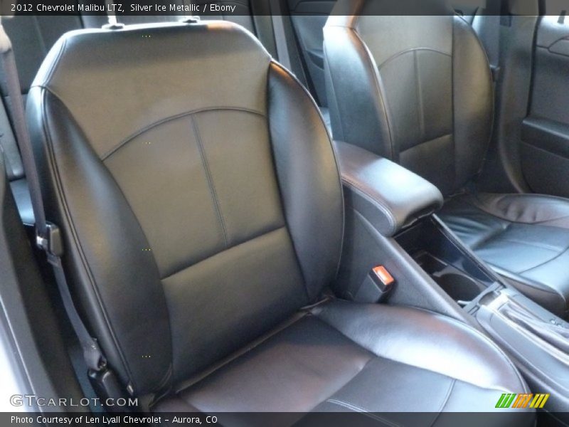 Silver Ice Metallic / Ebony 2012 Chevrolet Malibu LTZ