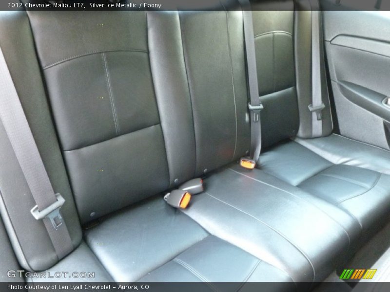 Silver Ice Metallic / Ebony 2012 Chevrolet Malibu LTZ