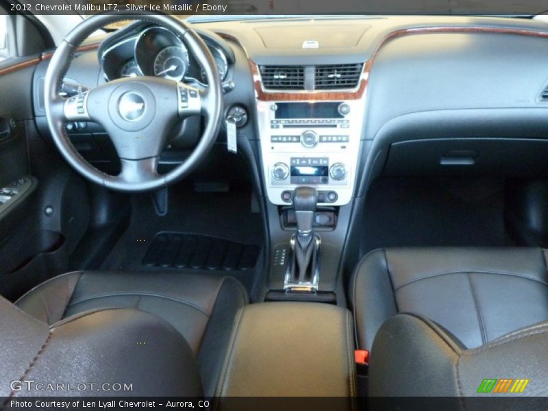 Silver Ice Metallic / Ebony 2012 Chevrolet Malibu LTZ