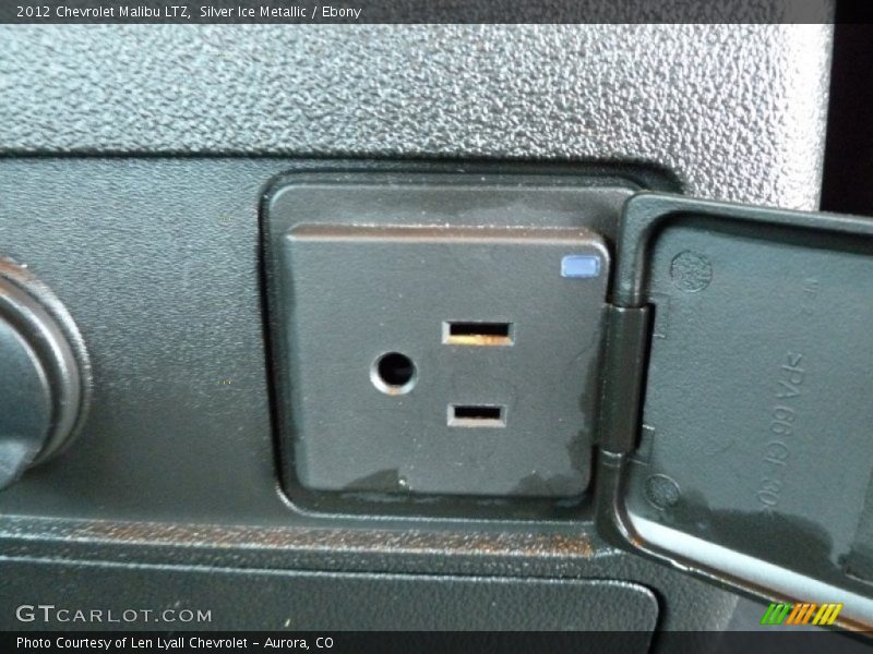 Silver Ice Metallic / Ebony 2012 Chevrolet Malibu LTZ