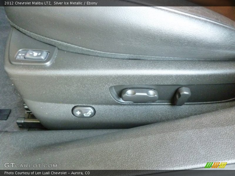 Silver Ice Metallic / Ebony 2012 Chevrolet Malibu LTZ