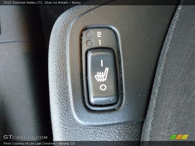 Silver Ice Metallic / Ebony 2012 Chevrolet Malibu LTZ