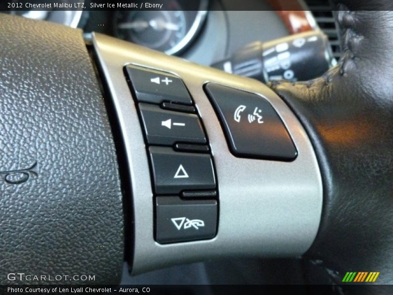 Silver Ice Metallic / Ebony 2012 Chevrolet Malibu LTZ