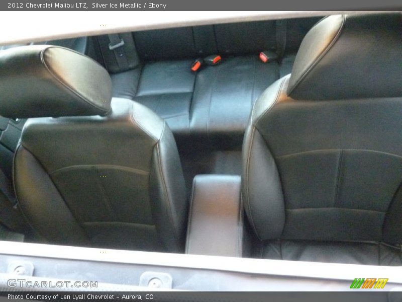 Silver Ice Metallic / Ebony 2012 Chevrolet Malibu LTZ