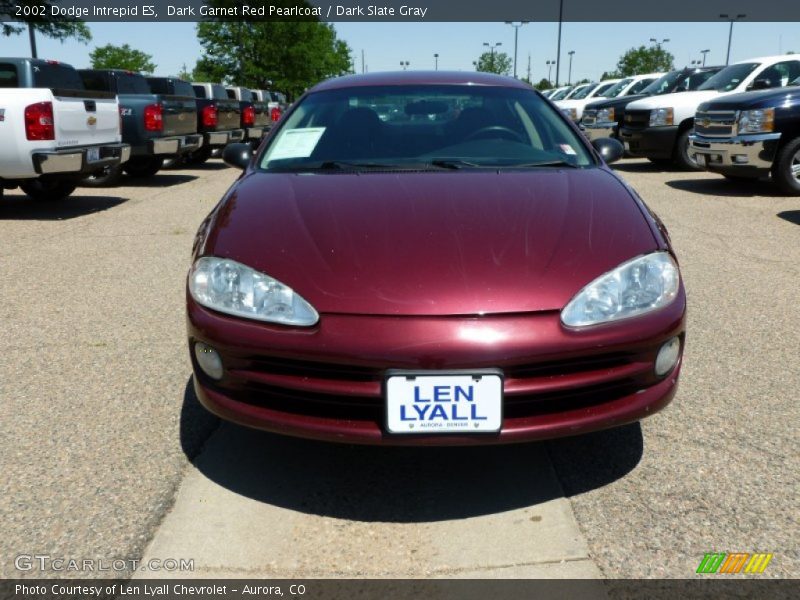 Dark Garnet Red Pearlcoat / Dark Slate Gray 2002 Dodge Intrepid ES
