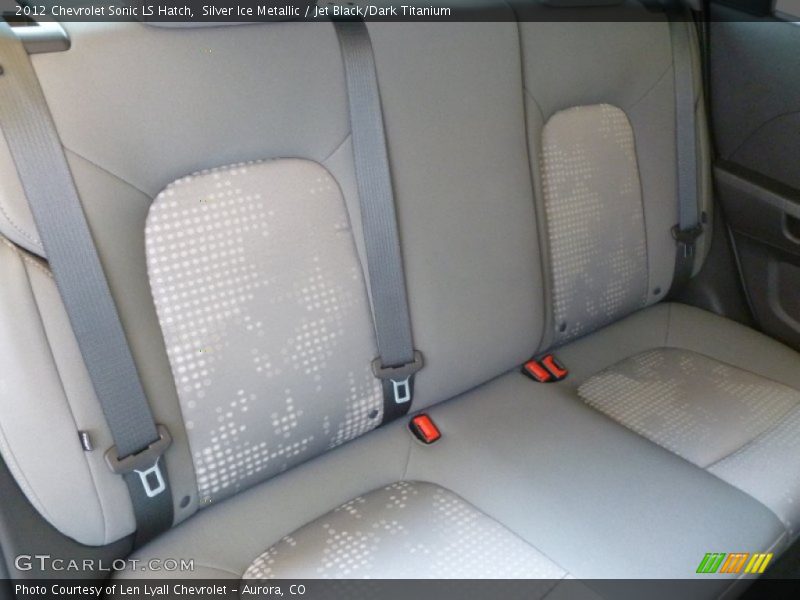 Silver Ice Metallic / Jet Black/Dark Titanium 2012 Chevrolet Sonic LS Hatch