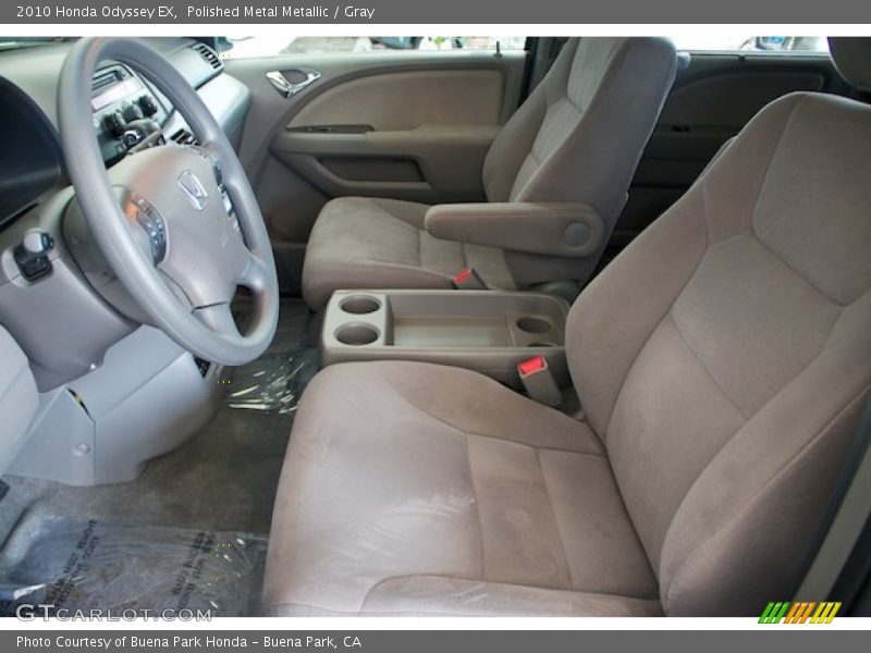 Polished Metal Metallic / Gray 2010 Honda Odyssey EX
