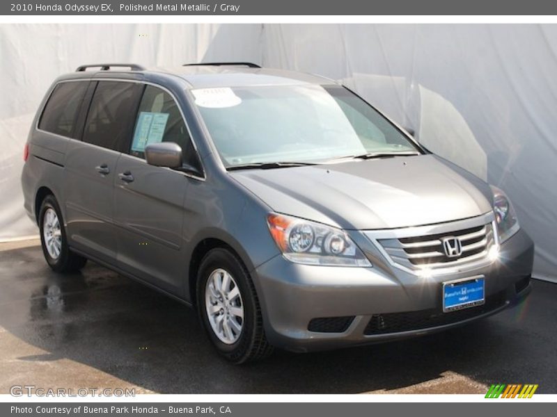Polished Metal Metallic / Gray 2010 Honda Odyssey EX