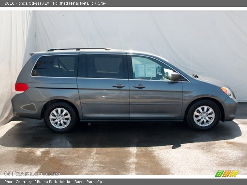 Polished Metal Metallic / Gray 2010 Honda Odyssey EX