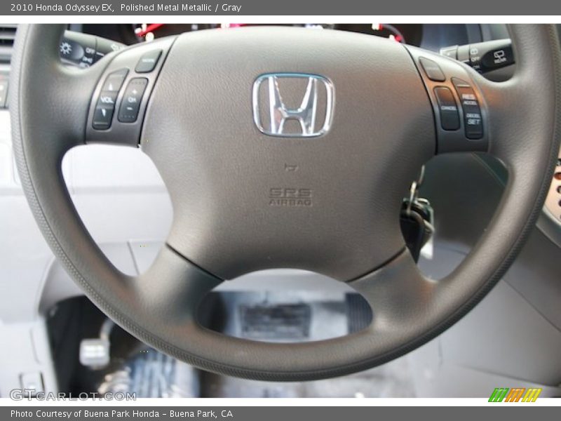 Polished Metal Metallic / Gray 2010 Honda Odyssey EX