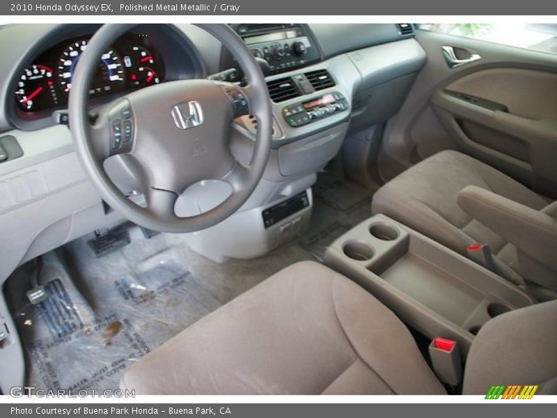 Polished Metal Metallic / Gray 2010 Honda Odyssey EX
