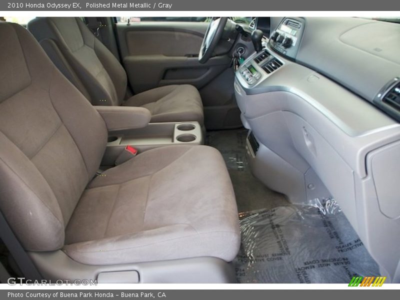 Polished Metal Metallic / Gray 2010 Honda Odyssey EX