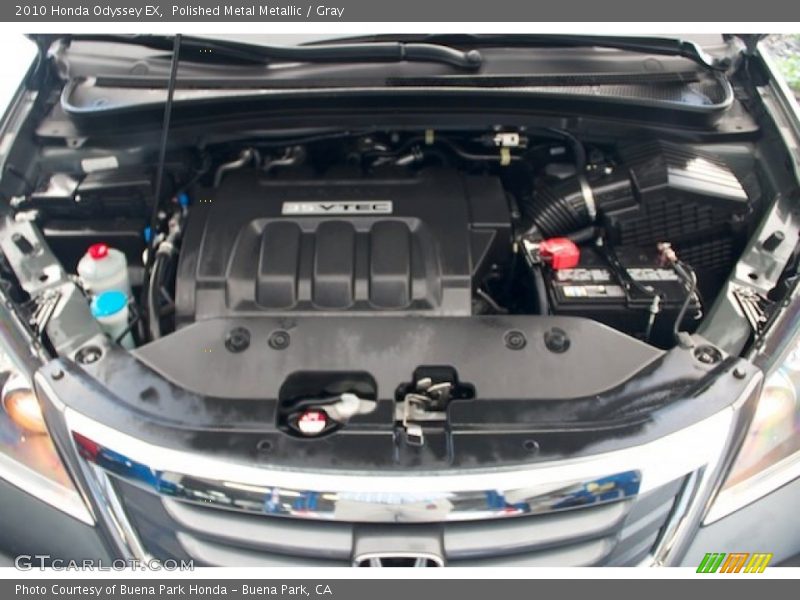 Polished Metal Metallic / Gray 2010 Honda Odyssey EX