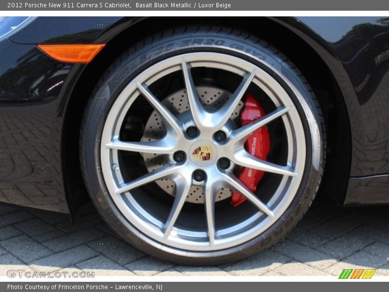  2012 New 911 Carrera S Cabriolet Wheel