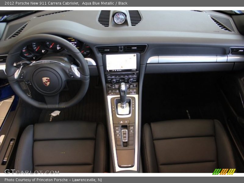 Dashboard of 2012 New 911 Carrera Cabriolet