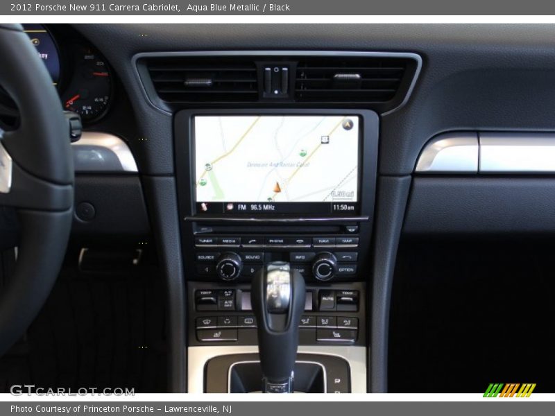 Navigation of 2012 New 911 Carrera Cabriolet