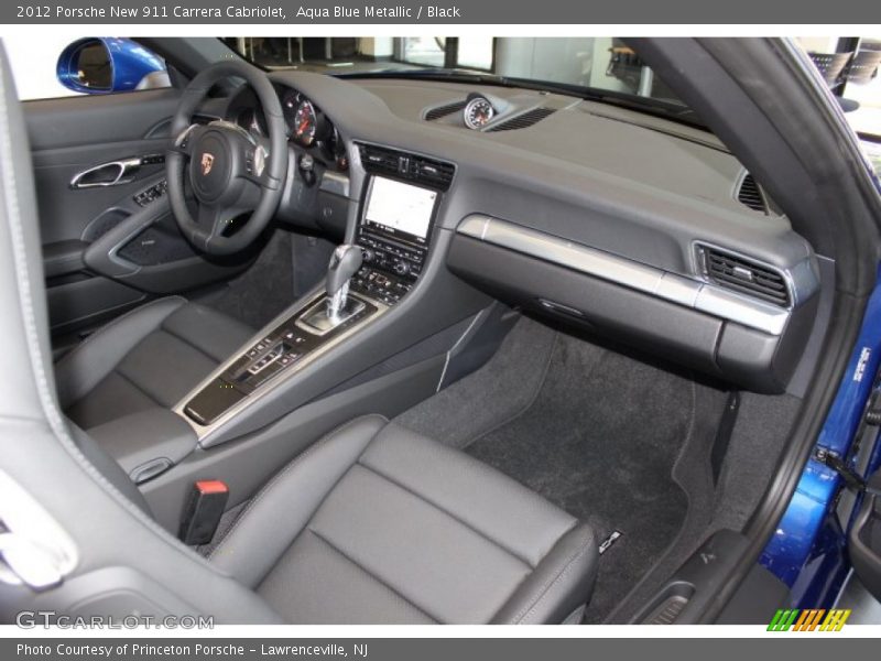 Dashboard of 2012 New 911 Carrera Cabriolet