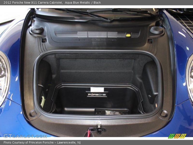  2012 New 911 Carrera Cabriolet Trunk