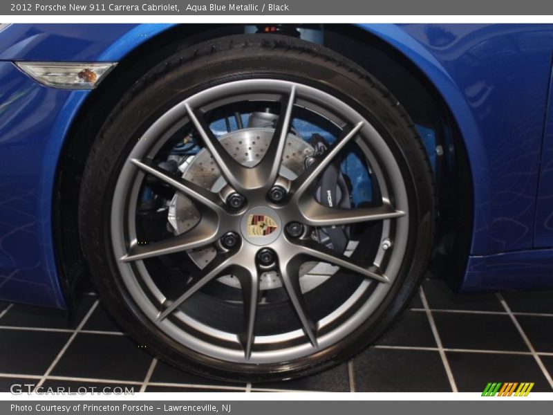 2012 New 911 Carrera Cabriolet Wheel