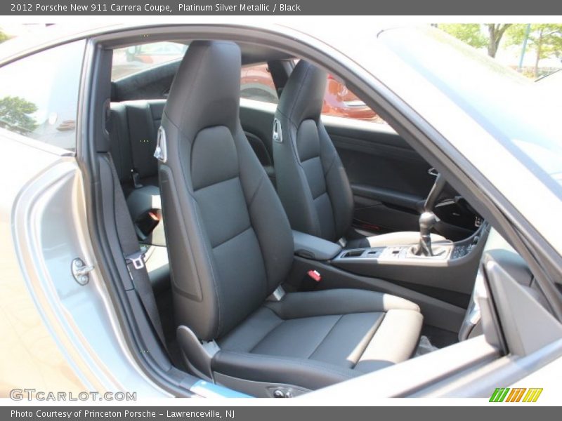  2012 New 911 Carrera Coupe Black Interior