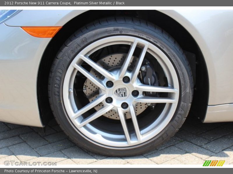  2012 New 911 Carrera Coupe Wheel