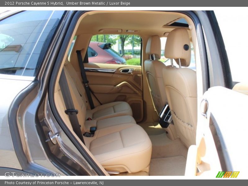 Umber Brown Metallic / Luxor Beige 2012 Porsche Cayenne S Hybrid