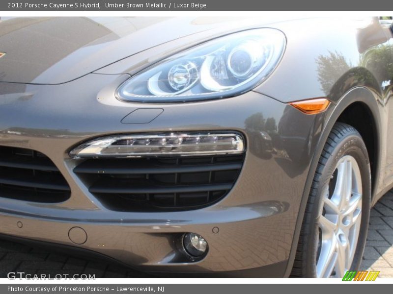 Umber Brown Metallic / Luxor Beige 2012 Porsche Cayenne S Hybrid