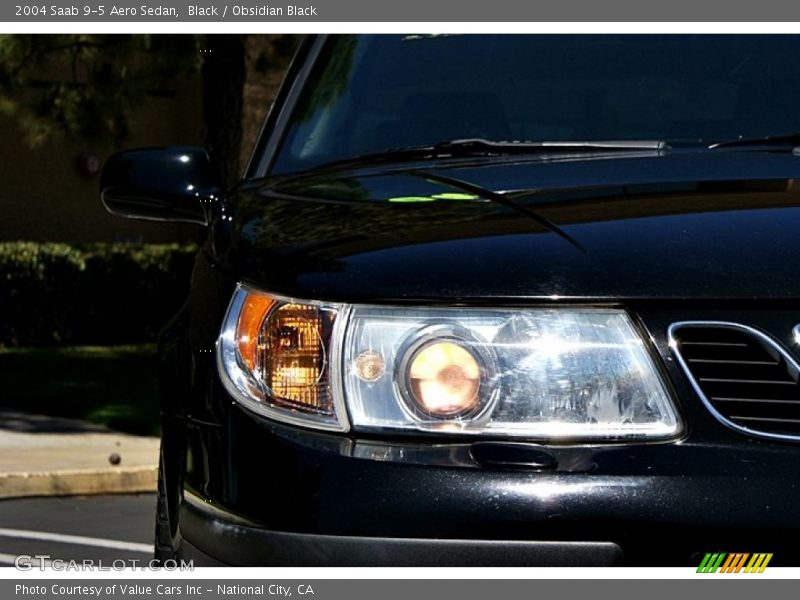 Black / Obsidian Black 2004 Saab 9-5 Aero Sedan