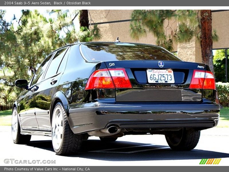 Black / Obsidian Black 2004 Saab 9-5 Aero Sedan
